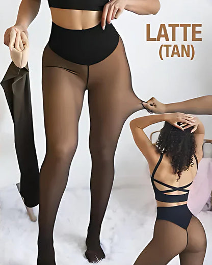 AURA™ - NOUVELLE Compression Fleece Lined Tights